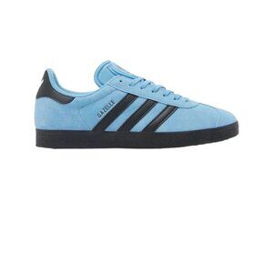 Adidas Gazelle Light Blue Core Black Sneaker Shoe Size 12 NEW WITH TAG‎